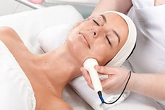 Microdermabrasion removes layers of dead skin cells